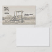 オールド・ブルドーザー 名刺 (正面/裏面)