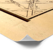 オールド・プロスペクト・パーク・マップ(1874)ヴィンテージ・ブルックリン ポスター (角)