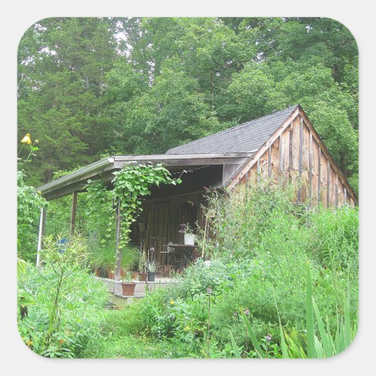 オールド・ヘルベリーバーンステッカー スクエアシール (正面)