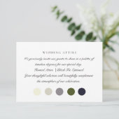 オールド・マネー・ニュートラル/トランスペアレント結婚・バック、の服装 エンクロージャーカード (スタンド正面)