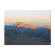 オールド・ラグ山の夕焼け、シェナンドー国立公園、バージニア州