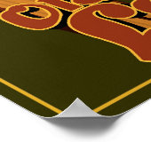 オールド・ラハイナ、ハワイ・サーフ・トラベルポスター ポスター (角)