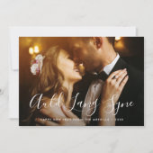 オールド・ラング同期 | Happy New Yearフォトカード シーズンカード (正面)