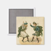 オールド・ラング・シンセのために – 正しい聖降誕祭の陽気な声』 マグネット (正面/裏面)