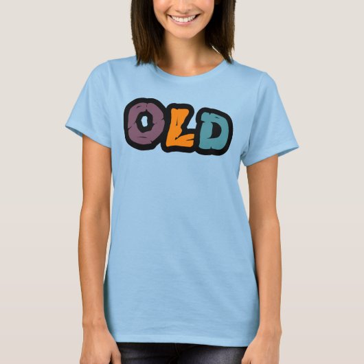 オールド レディース ベーシック Tシャツ (正面)