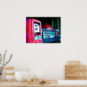 オールドGMC農業トラック ポスター (キッチン)