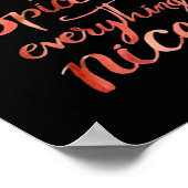 オールナイスカボチャおもしろい秋秋 ポスター (角)