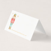 オールナツクラッカークリスマスシーティング座席表 名刺 (正面)