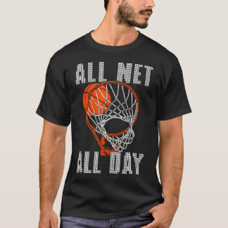 オールネットオールデイバスケットボール Tシャツ