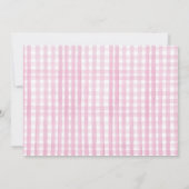 オールハッピーキャンパーズキャンピングガール誕生日 招待状 (裏面)