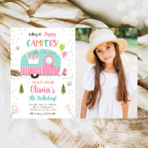 オールハッピーキャンパーズキャンピングガール誕生日