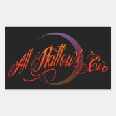 オールハロウズイブ 長方形シール (正面)