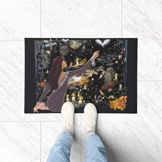 オールハローズイブ ドアマット (クリエイターアップロード済み)