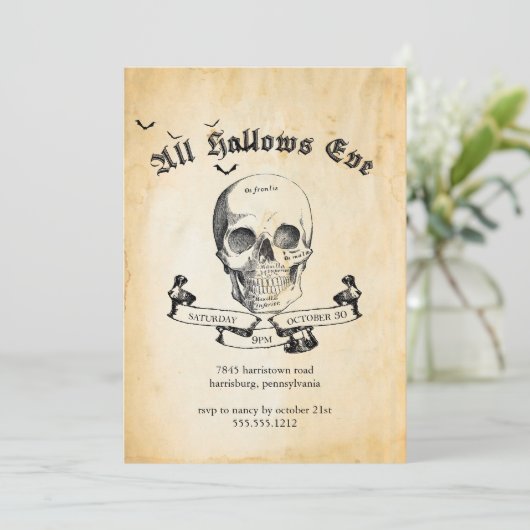 オールハローズイブ 招待状 (スタンド正面)