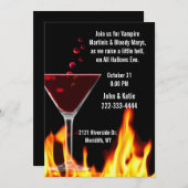 オールハローズイヴパーティーインビタトン 招待状 (正面/裏面)