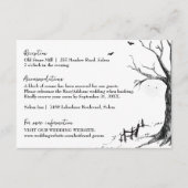 オールハローズエバ結婚ハロウィーン詳細カード エンクロージャーカード (正面)