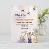 オールハンズオンデッキハローウィンパーティ 招待状 (スタンド正面)