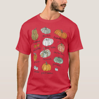 オールパンプキンスベビーブオータム秋ハロウィン感謝してい Tシャツ
