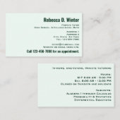 オールパーテシンプルィークラシックルプロフェッショナル 名刺 (正面/裏面)