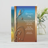 オールパーパス パーティ セレブレーション | DIY テキスト 招待状 (スタンド正面)