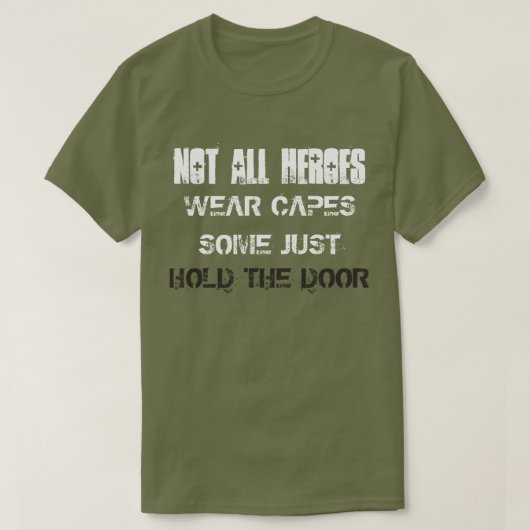 オールヒーローズ衣服ケープ Tシャツ (デザイン正面)