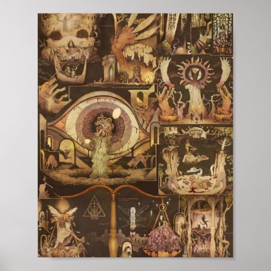 オールフェオンヴィルドジャルタマスタデンアンダーヴァッテン ポスター (正面)