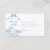 オールブルートイレサファリアニマル男の赤ちゃんシャワー エンクロージャーカード (正面)