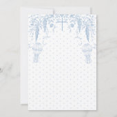 オールブルートイレボーイバプティスデジタエレガントル 招待状 (裏面)