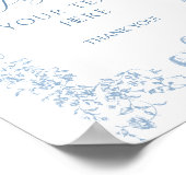 オールブルートイレボーイバプテスマエレガントスカスタム ポスター (角)