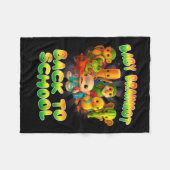 オールベビーブレインロイタリアンットミームかわいい新学期 フリースブランケット (正面(横))