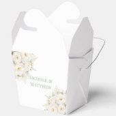 オールホワイトの花嫁式 フェイバーボックス (見開き)
