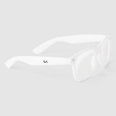 オールホワイトサングラス サングラス (右)