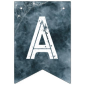 オールホワイトハローウィンパーティバンティングバナー バンティングフラッグ (第2の旗)