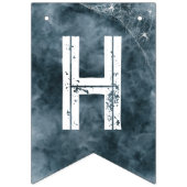 オールホワイトハローウィンパーティバンティングバナー バンティングフラッグ (第1の旗)