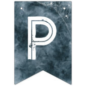 オールホワイトハローウィンパーティバンティングバナー バンティングフラッグ (第3の旗)