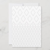 オールホワイトパーティの招待状 招待状 (裏面)