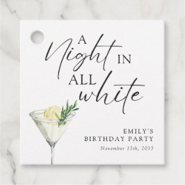 オールホワイト誕生日 フェイバータグ