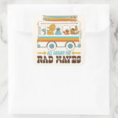 オールボードで素晴らしい波 スクエアシール (バッグ)