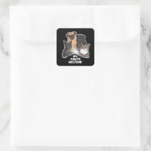 オールポーツウェルカムクラシックラウンドステッカー