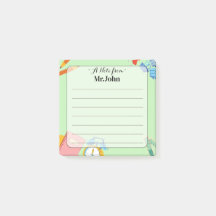 オールマイティな先生用メモ帳「先生からのメッセージ」付せん |