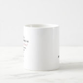 オールマイティな整形外科医の引用句 名前入り コーヒーマグカップ (中央)