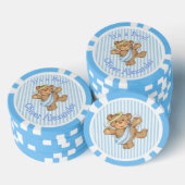 オールマイティーベイビー天使テディベア ポーカーチップ (積み重ね)