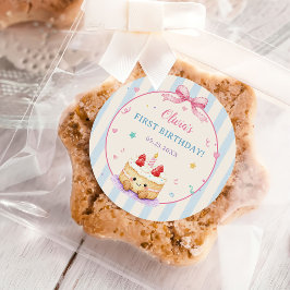オールマイティ 誕生日 ケーキ こども 誕生日 ラウンドシール