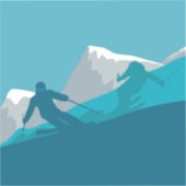 オールマウンテンスキー シール (正面)