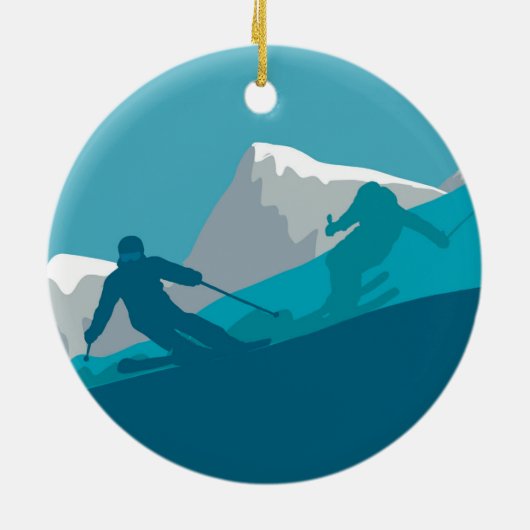 オールマウンテンスキー セラミックオーナメント (裏面)
