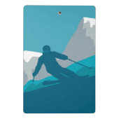 オールマウンテンスキー ミニクリップボード (裏面)