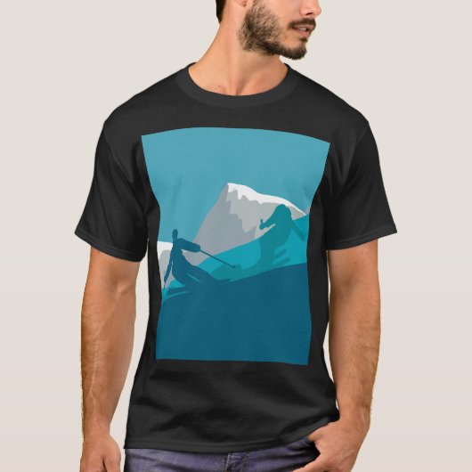 オールマウンテンスキー Tシャツ (正面)