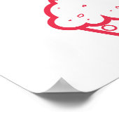 オールマフィンのやる気を起こさせるベーキングプリント ポスター (角)