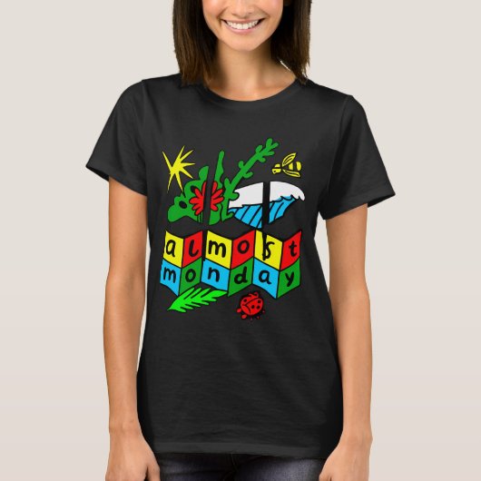 オールモスト・マンデイ Tシャツ (正面)