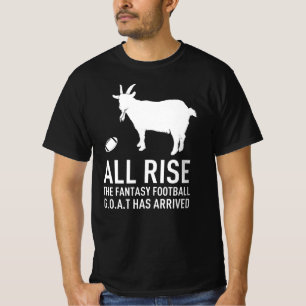 オールライズ・ファンタジー・フットボール・ゴート – リーグ優勝 Tシャツ